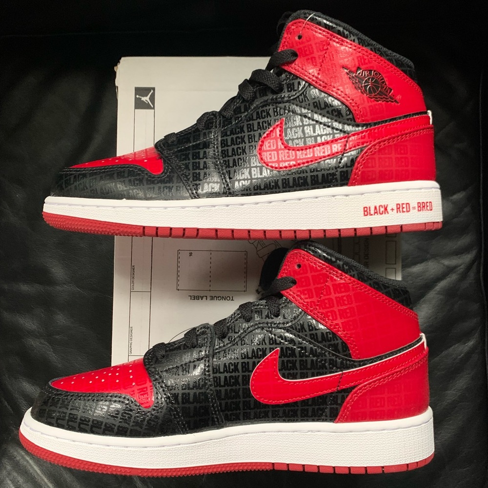 New AIR Jordan 1 mid SS (GS) size Y5.5